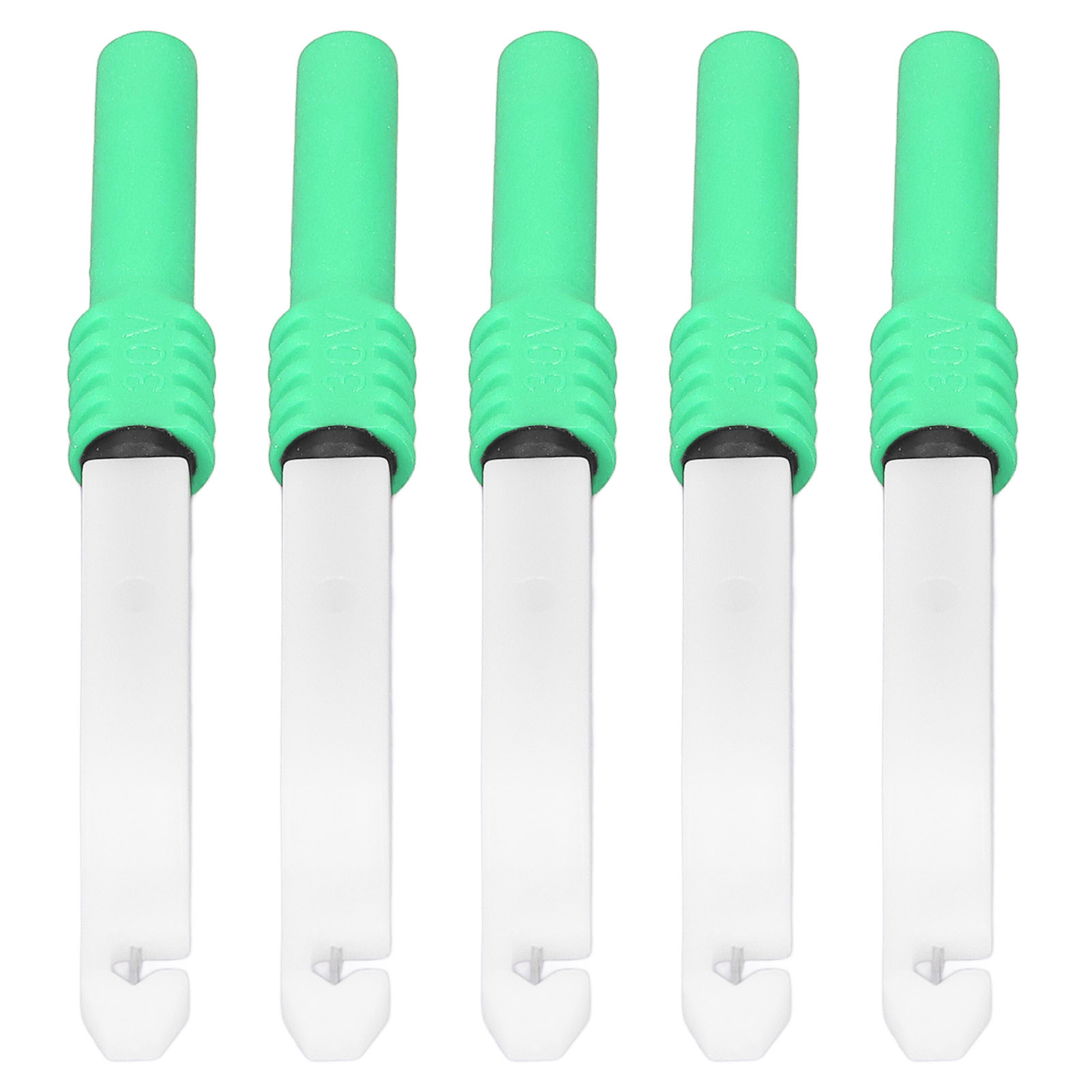 Set Mit 5 0,7-mm-prüfspitzen Inklusive Schutzhülle, Messzubehör Für Multimeter, Grünes Bohrspitzen-set
