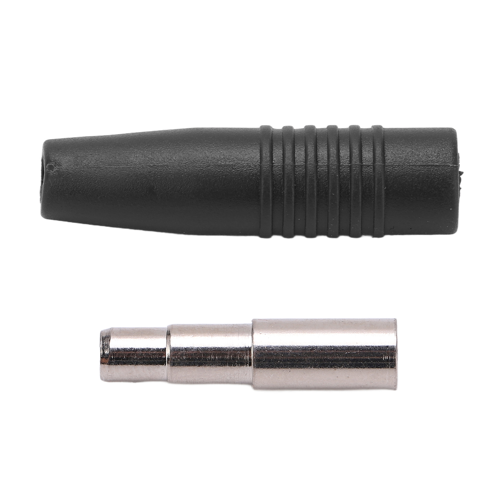 4-mm-bananenstecker (weiblich), Vernickelter Reinkupferstecker, Elektronische Messspitzen, Messzubehör, Schwarz, Set