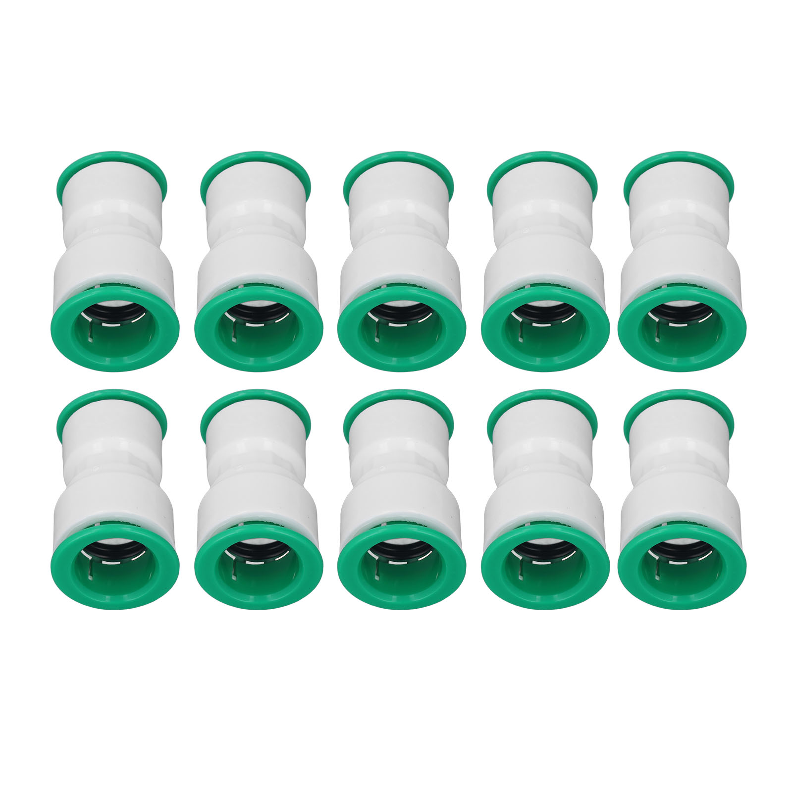 10-teiliges Schnellbewässerungs-anschlussset, Gerader Reduzierrohrverbinder 32x25mm, Universeller Schlauchanschluss Für Die Gartenbewässerung.