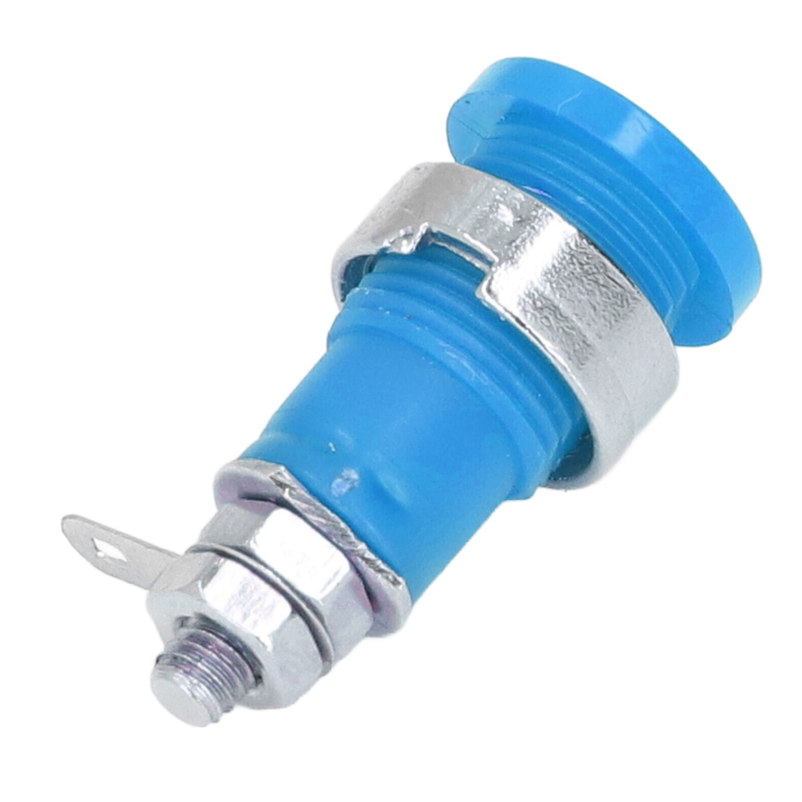 50 Bananenstecker (4 Mm), Zuverlässige Leistung, Langlebiges Material, Vielseitiges Zubehör Für Elektrische Prüfungen, 50er-packung, Blau