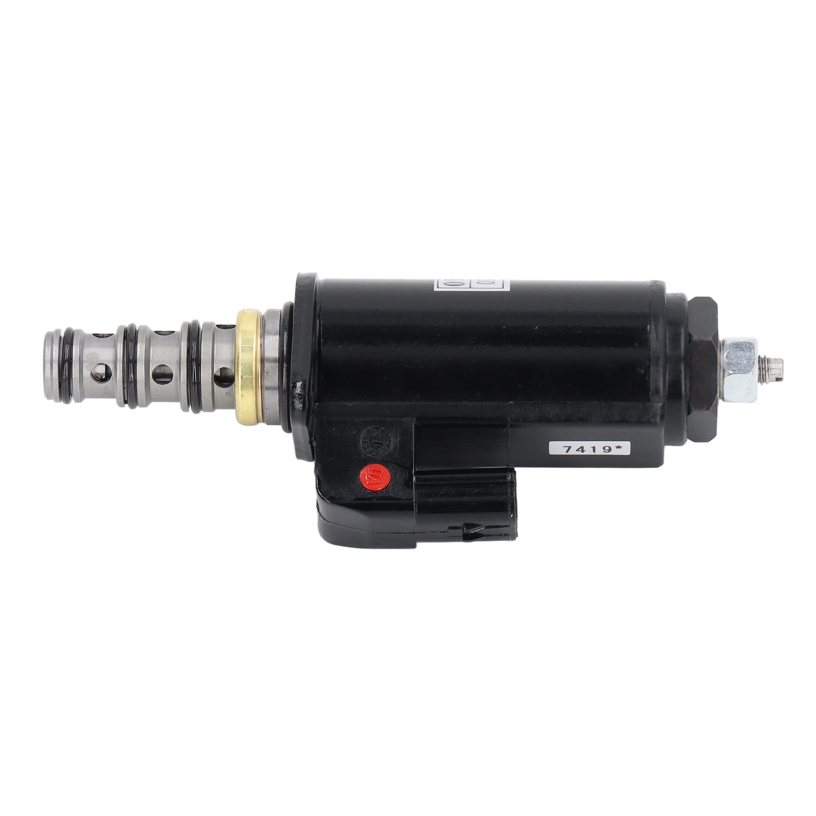 Sicherheitsmagnetventil Aus Legiertem Stahl, Mattes Gehäuse, Ersatz Für Kobelco Sk200-8, Sk250 Bagger, Hochleistungsmagnetventil.