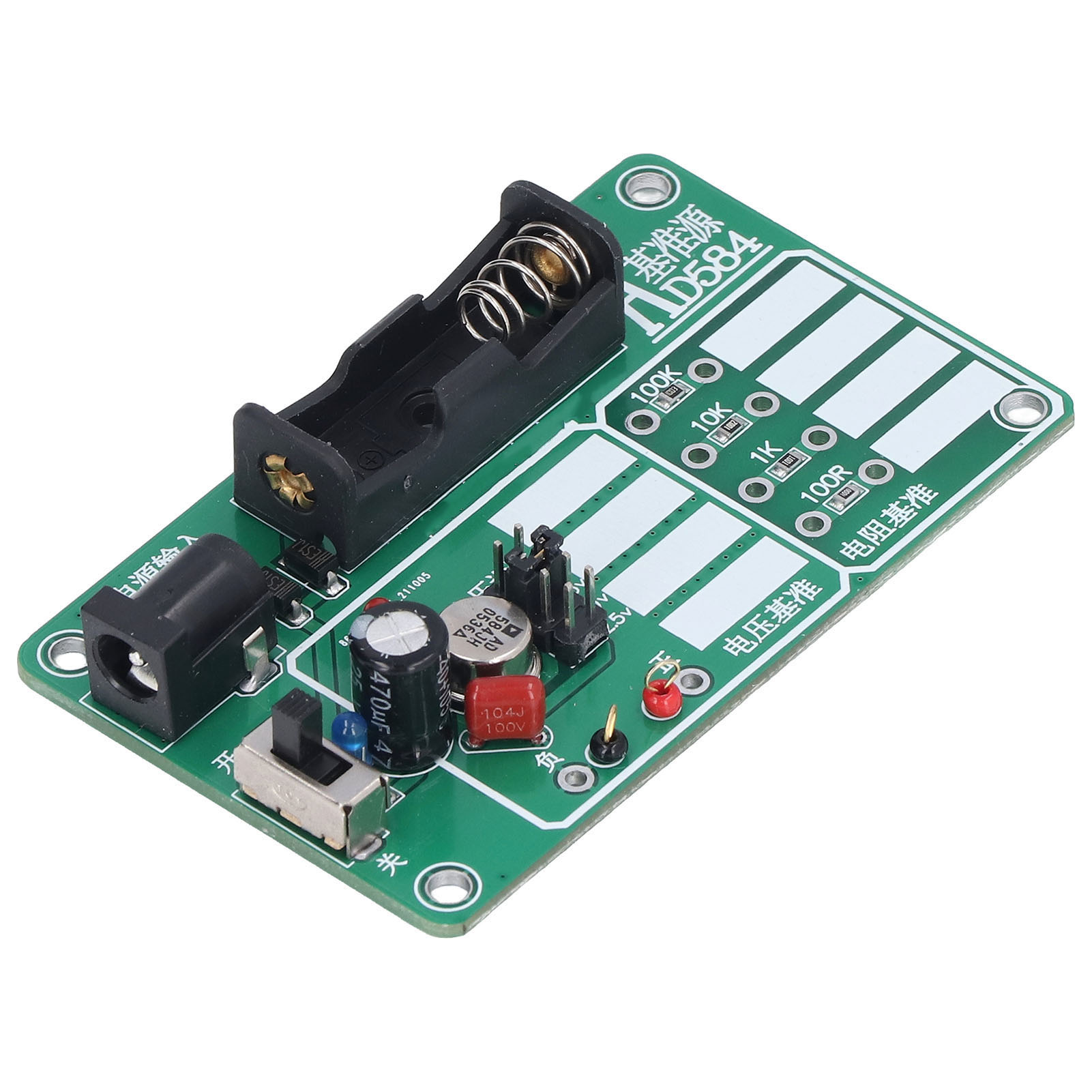 Ad584 4-kanal-spannungs- Und Widerstandsreferenzmodul, Hohe Präzision, Kalibrator Für Multimeter, Messnormal, Mit Stabiler Anzeige, Für Elektronische Prüfungen Und Instrumentenkalibrierung.