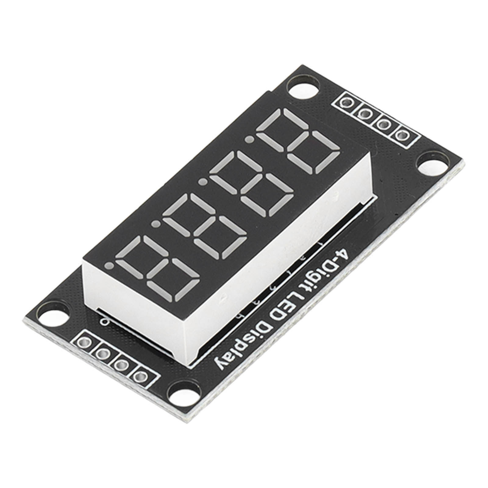 0,36-zoll-led-digitalanzeigemodul, 4-stellig, 7-segment-anzeige, Tm1637-leiterplatte, Rotes Display, 5-v-netzteil