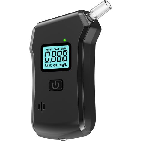 Tragbares, Professionelles Atemalkoholmessgerät – Präzises Blutalkoholmessgerät Mit Digitalanzeige Zur Alkoholanalytik Und -kontrolle