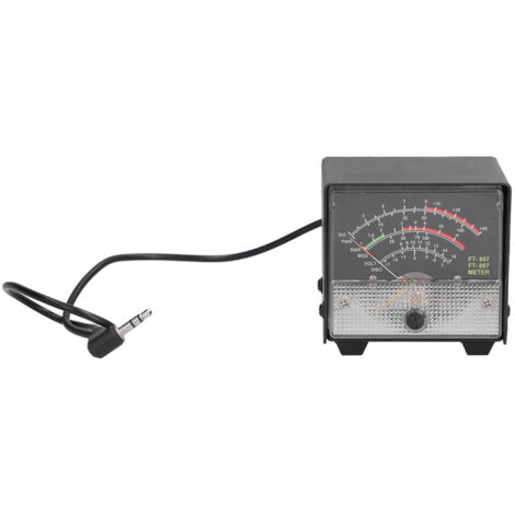 Externes Swr-leistungsmessgerät Mit Metallgehäuse Für Ft-857 Und Ft-897, Elektronische Anzeige, Schwarze Frontplatte