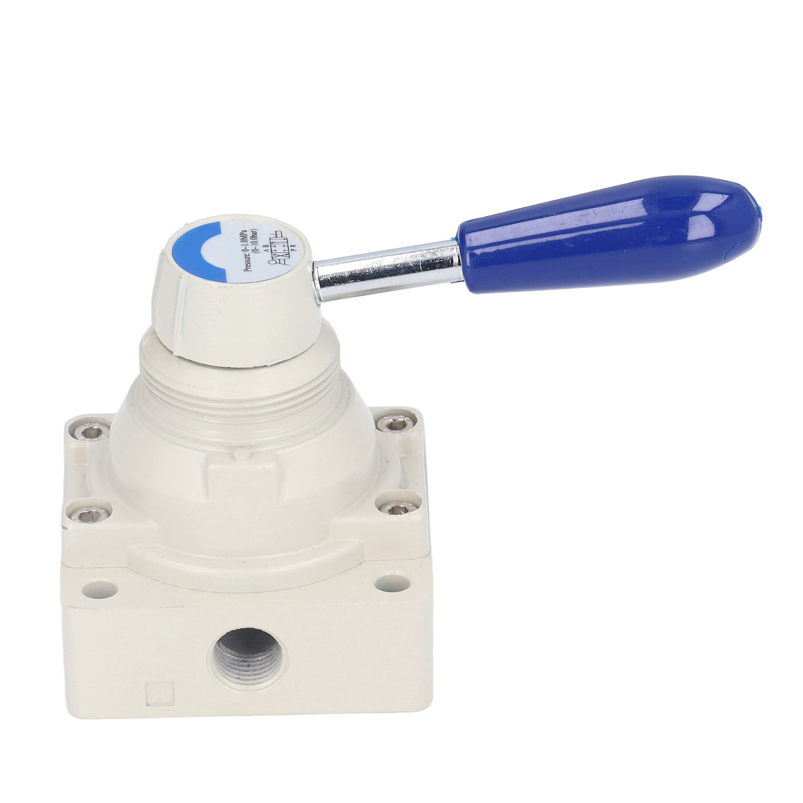 4-wege-drehhebelventil Mit 2 Positionen, Luftstromregelung 0–1,0 Mpa/0–145 Psi, Pneumatisch 4hv210-06