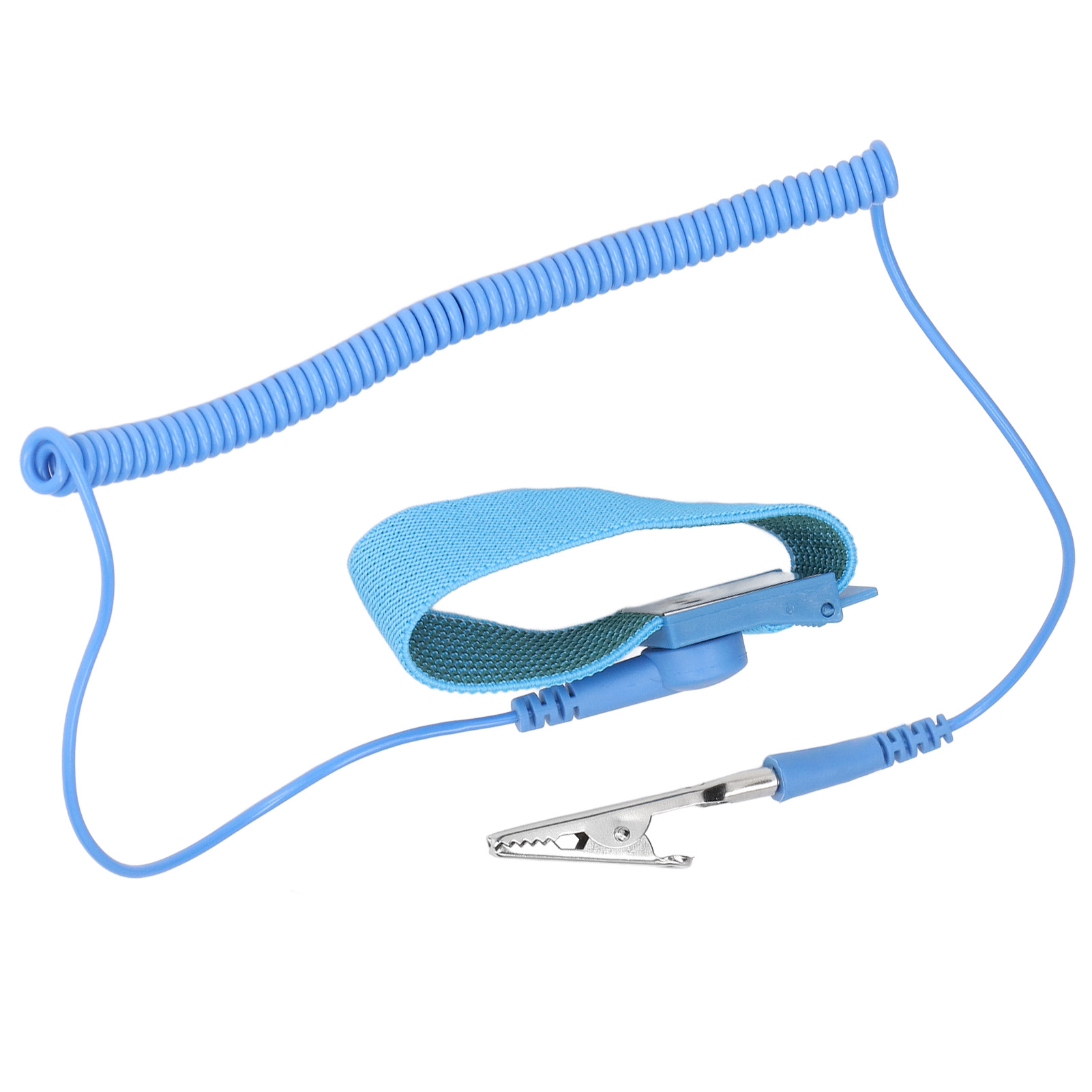Verstellbares, Wiederverwendbares Antistatisches Armband, Esd-armband Für Elektronische Geräte, Blau