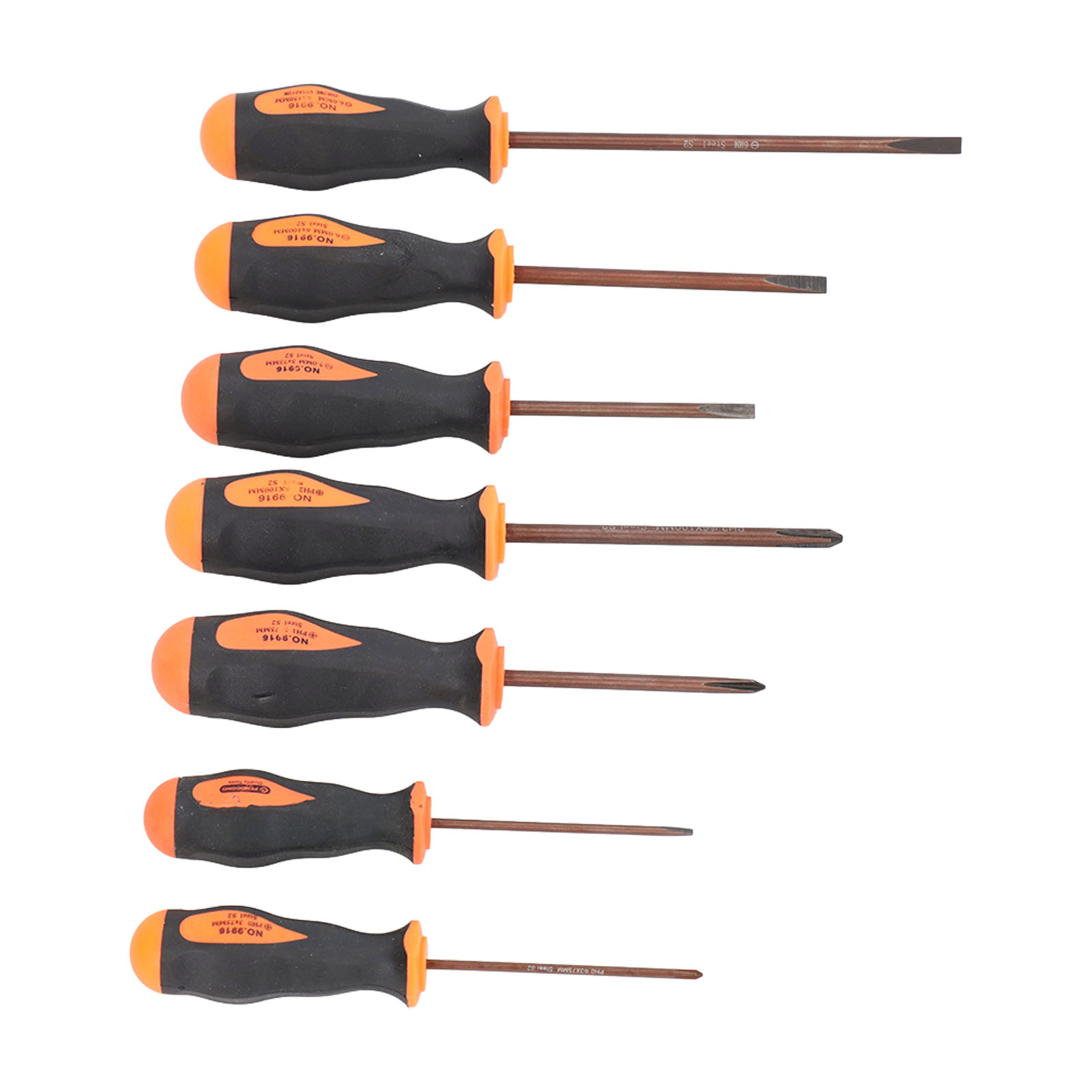 Set Mit 7 Magnetischen Phillips-schraubendrehern, S2-legierung, Schlitzbits, Werkzeugset Für Wartung Und Reparatur.