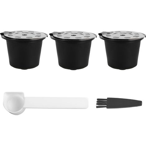 Wiederverwendbare Café-kapsel Mit Acier Inoxydable Chromé, Kompatibel Mit Nespresso