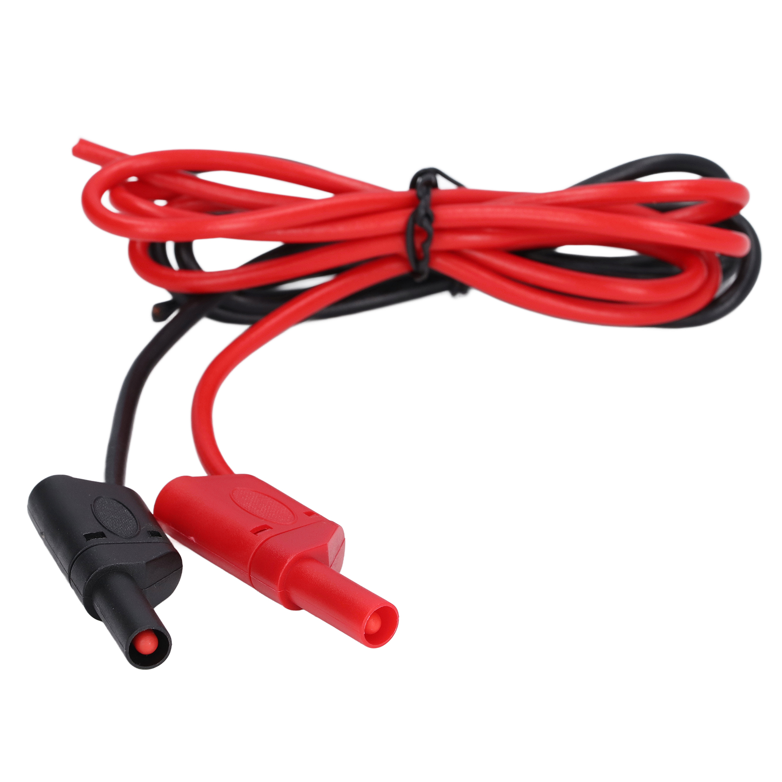 2er-pack Bananenstecker-prüfkabel, 4 Mm Stecker-stecker, 32 A, 1000 V, Rot Und Schwarz, Für Batterie-elektrik
