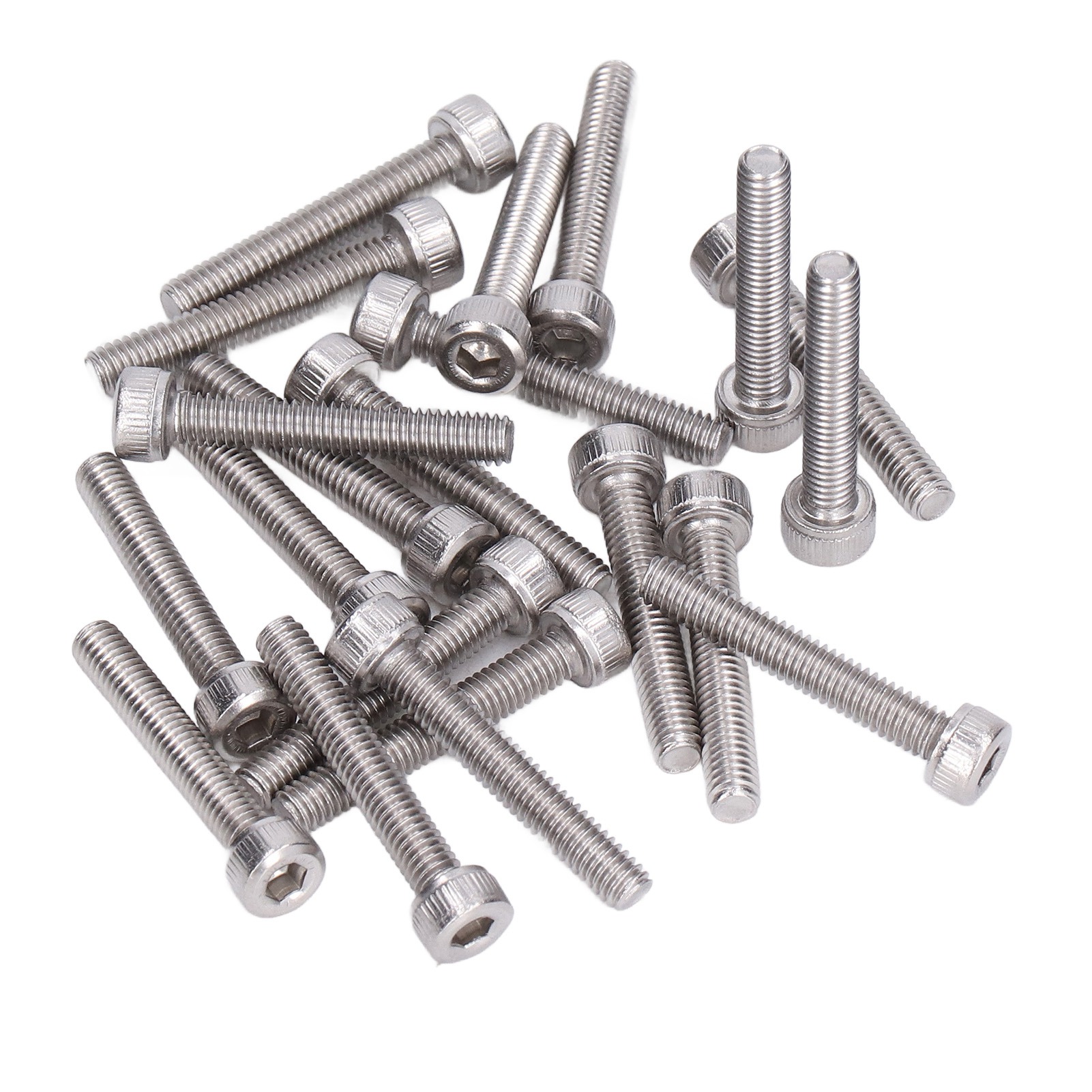 M4-befestigungsschrauben Aus Verzinktem Stahl, Sechskantkopf, 50 Stück Pro Packung Für Mechanische Montage, Formenklemmung Und Ersatzteile