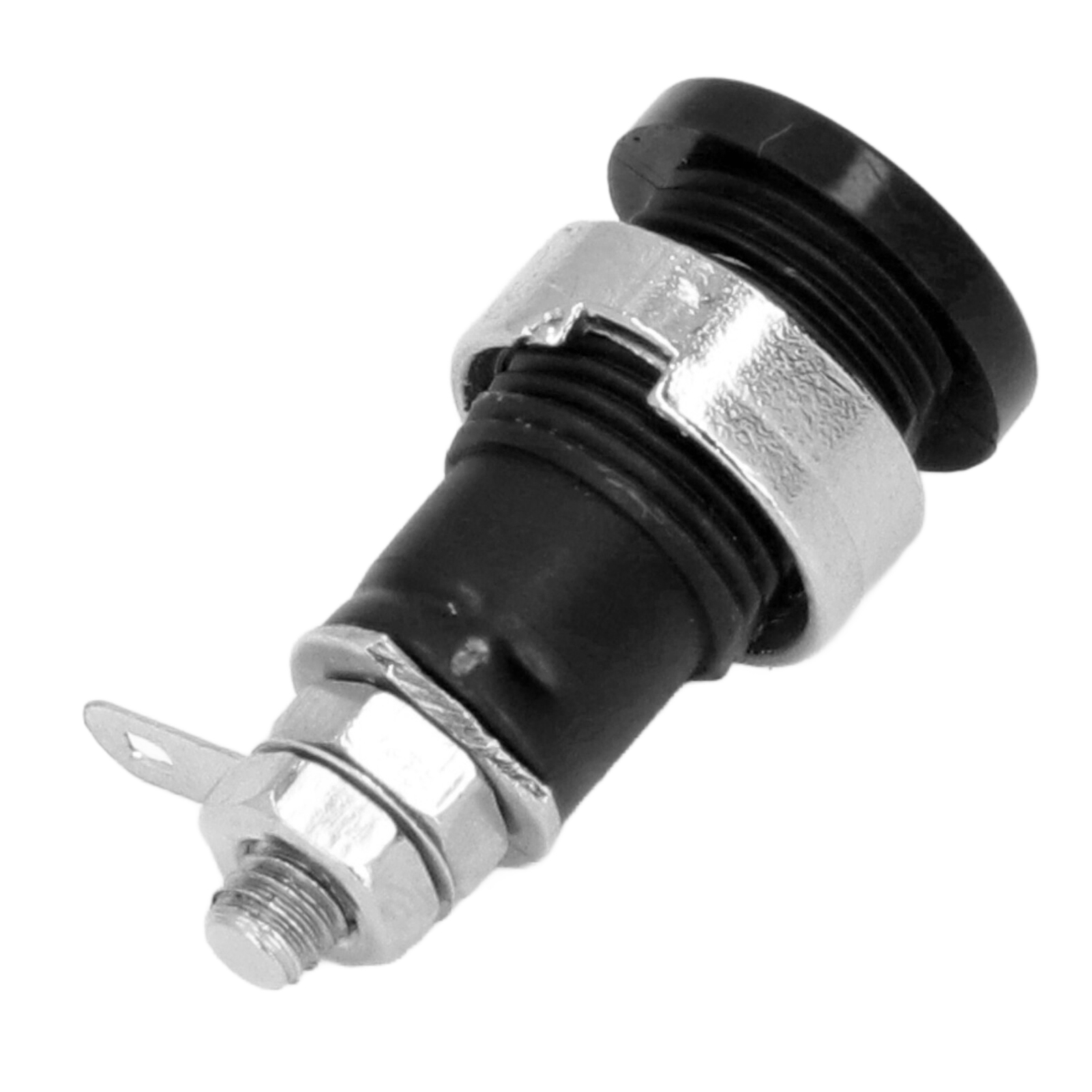 50 Stück 4-mm-bananenstecker, Hohe Leistung, Langlebiges Material, Vielseitig Einsetzbar, Zubehör Für Elektrische Prüfungen, Schwarz