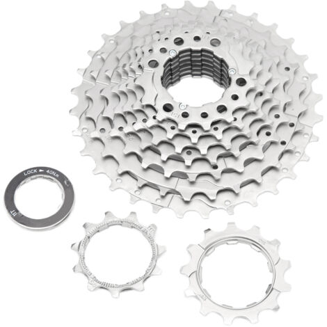 9-gang-fahrradkassette, Rostfrei, Leicht, Für Mountainbikes Und Rennräder