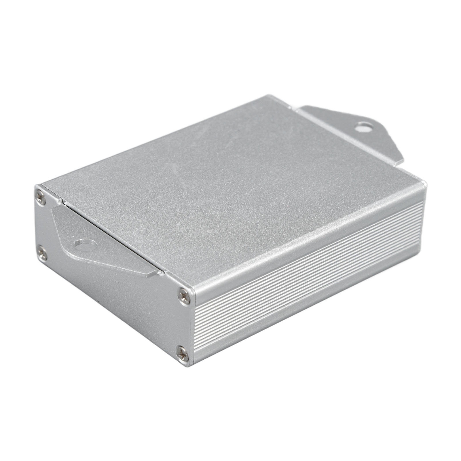 Wasserdichte Aluminium-anschlussdose, Integrierte Diy-verteilerdose, Silber, 24 X 64 X 80 Mm