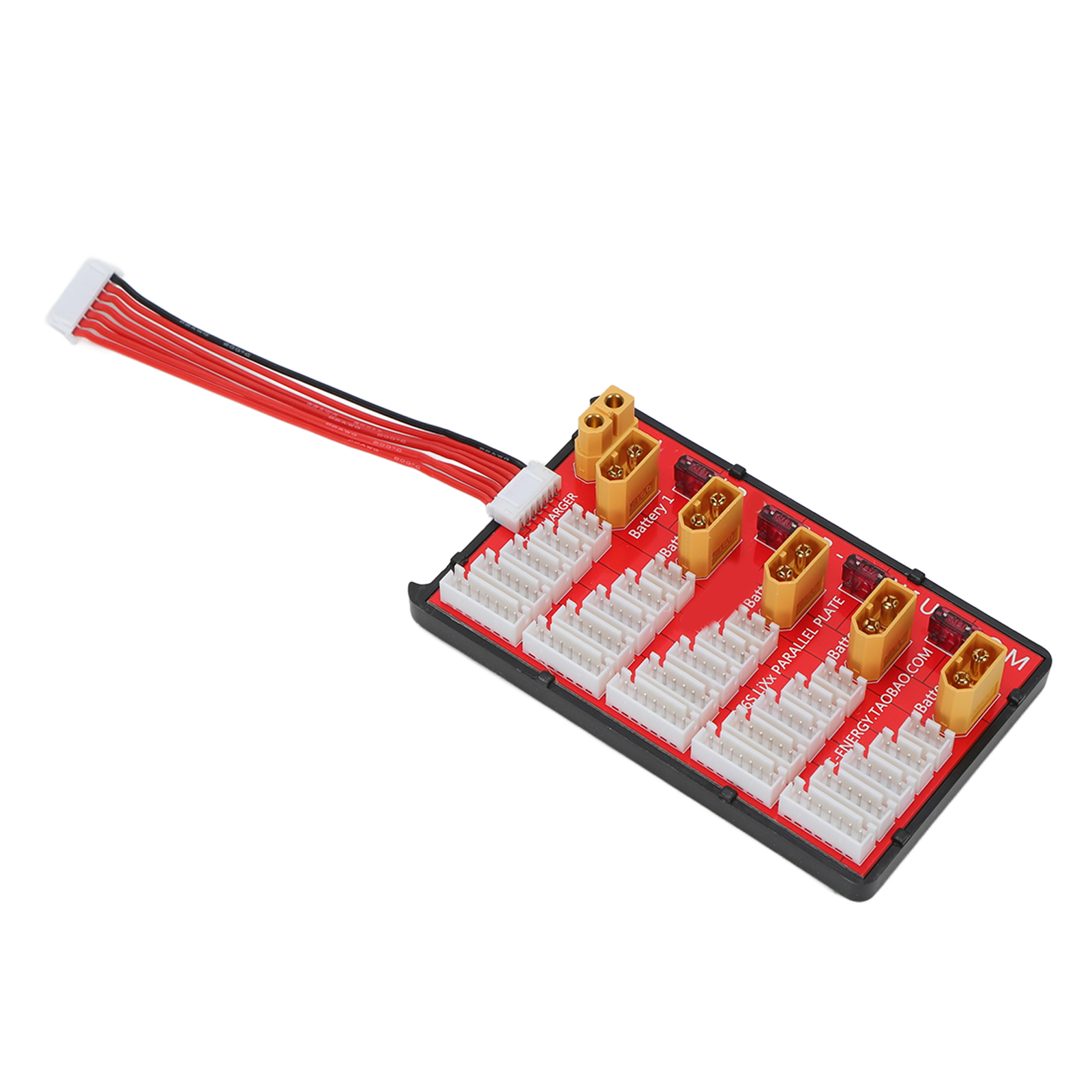Xt60 Parallel-ladeplatine Für 2-6s Lipo-akkus, 20-a-balancer-ladegerät, Dc 0-22,2 V, Anschlussplatine Für Modellbau