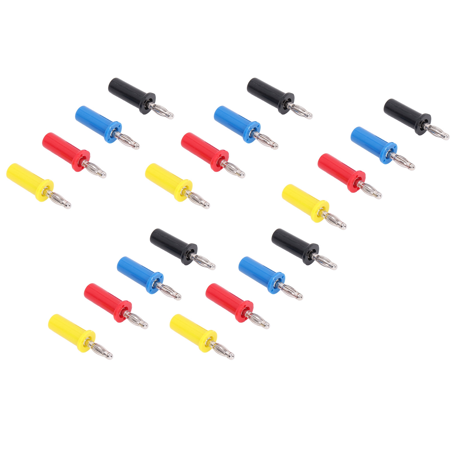 Packung Mit 5 4-mm-bananensteckern Aus Messing, Zubehörset Für Industrieanlagen J.10013