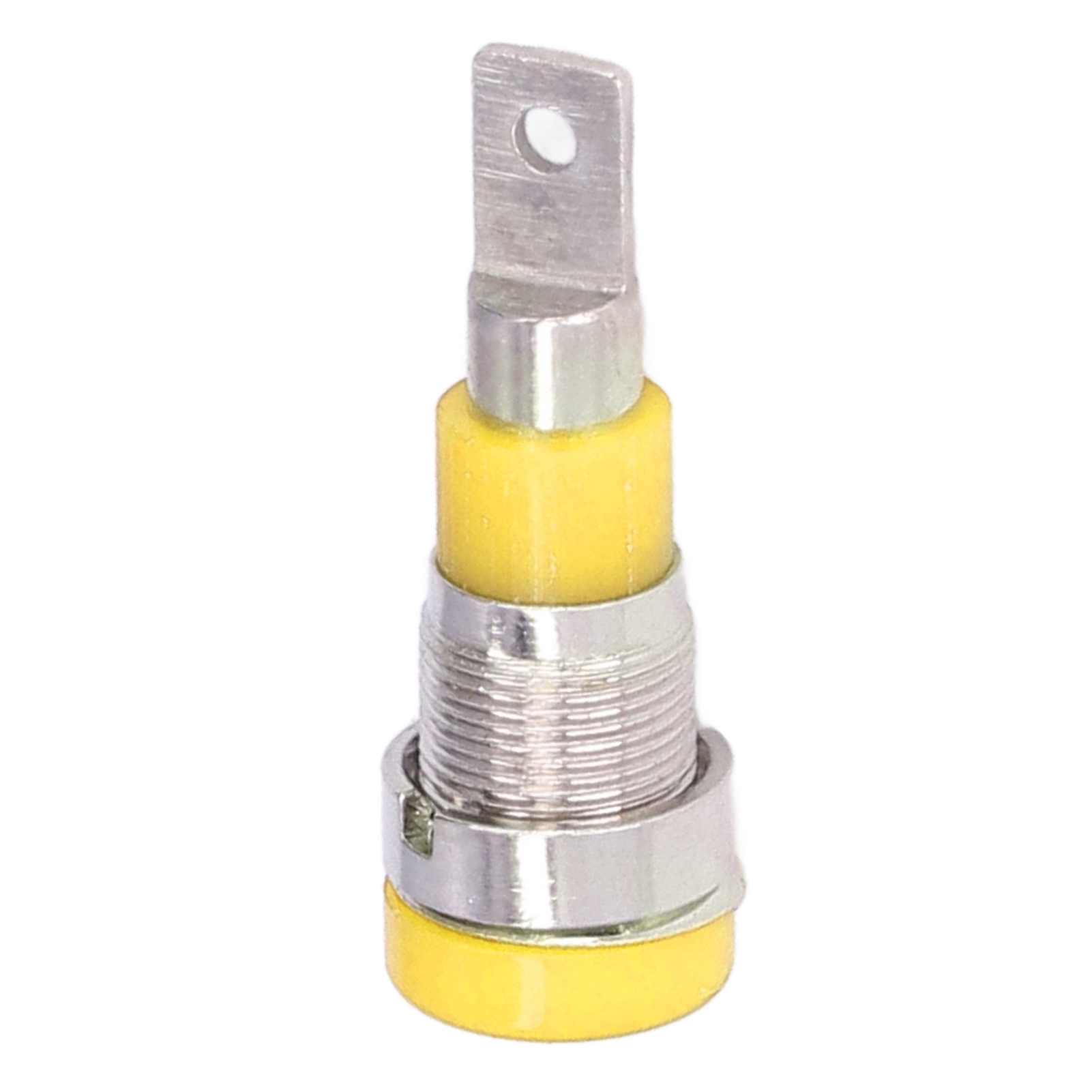 Bananenstecker 4 Mm X 10, Gelb, Hohe Leistung, Zuverlässige Elektrische Verbindungen, Langlebige Werkzeuge Mit Langer Lebensdauer