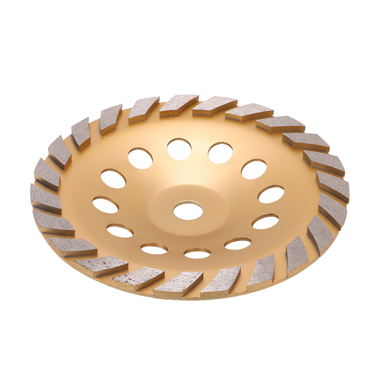230-mm-turbo-diamantschleifscheibe, Glatt Schneidend Und Rostbeständig, Schleifscheibe Mit Unterlegscheibe, 22-mm-bohrung, Gold