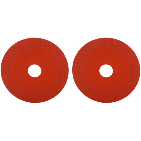 2-teilige Diamantscheibe Für Winkelschleifer, Kreissägeblatt Für Keramik, Glas, Rot