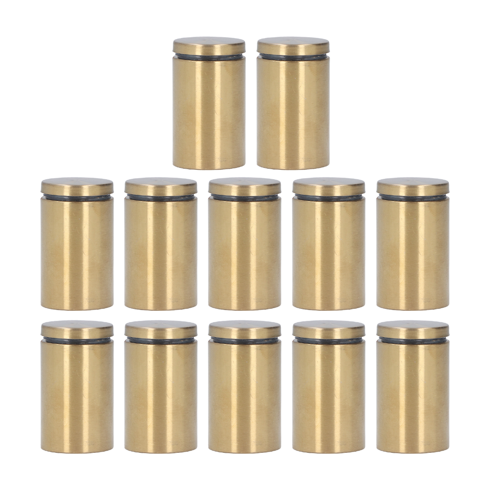 Packung Mit 12 Edelstahl-abstandsschrauben, Wandschildhalterungen, Werbenägeln Für Acrylplatten, Hochleistungsbefestigungen.