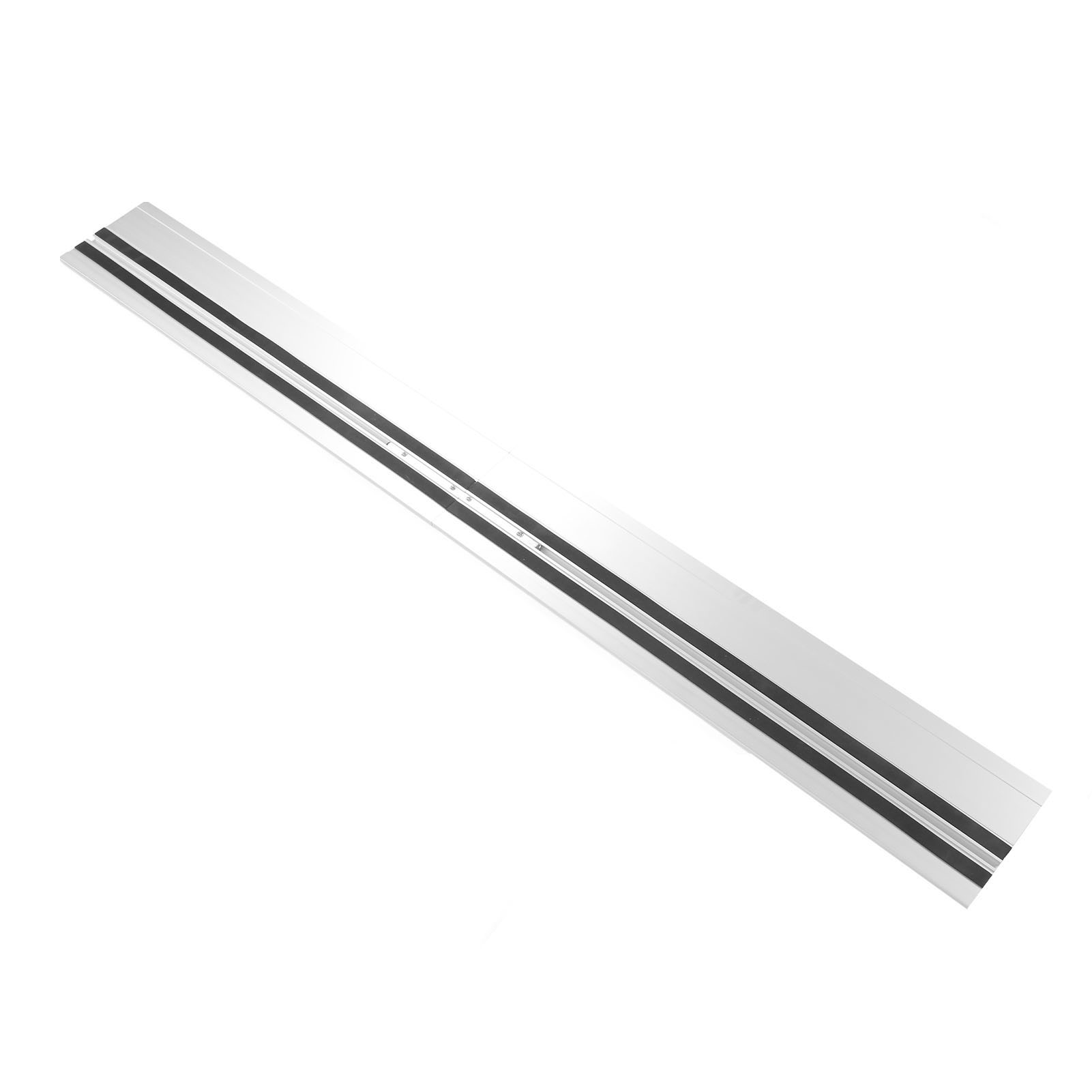 Fräsführung Aus Eloxiertem Aluminium, Rutschfeste Schiene Für Kreissägen, Mit Verbindungsstück, Optimierte Präzision Und Stabilität.