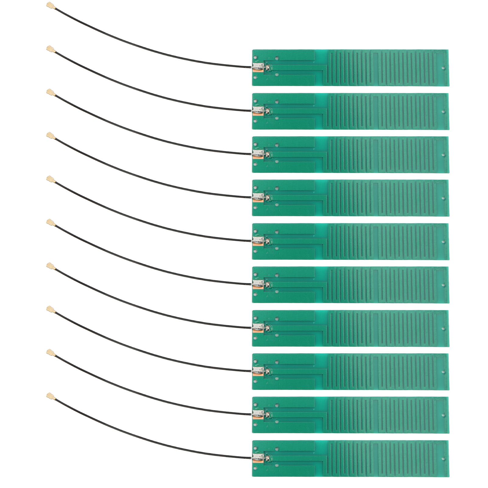 Packung Mit 10 Integrierten Leiterplattenantennen Nz-433-pcb-004, 433 Mhz, Hohe Verstärkung, Für Drohnen, Alarmanlagen, Internes Wlan Und Bluetooth