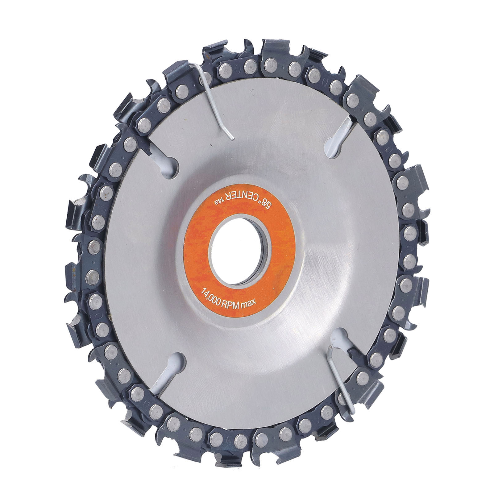 10 Cm 22-zahn-holzschleifscheibe, Langlebige Holzschleifscheibe Für Winkelschleifer, Orange, Form- Und Polierscheibe.