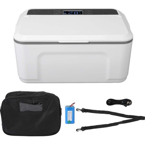 Tragbarer Insulinkühler 2-18°c, Reisekühlbox Für Medikamente, Minikühlschrank Mit Griff Für Diabetiker.