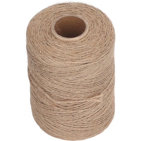 2 Mm Starkes Naturjuteseil Für Diy-projekte, Dekoration Und Gartenarbeit – 300-meter-rolle