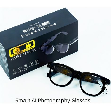 Js-01 Pro Vernetzte Schießbrille Mit 2k 12mp Kamera, Bluetooth 5.3, Videoaufzeichnung Und Ki-unterstützung.