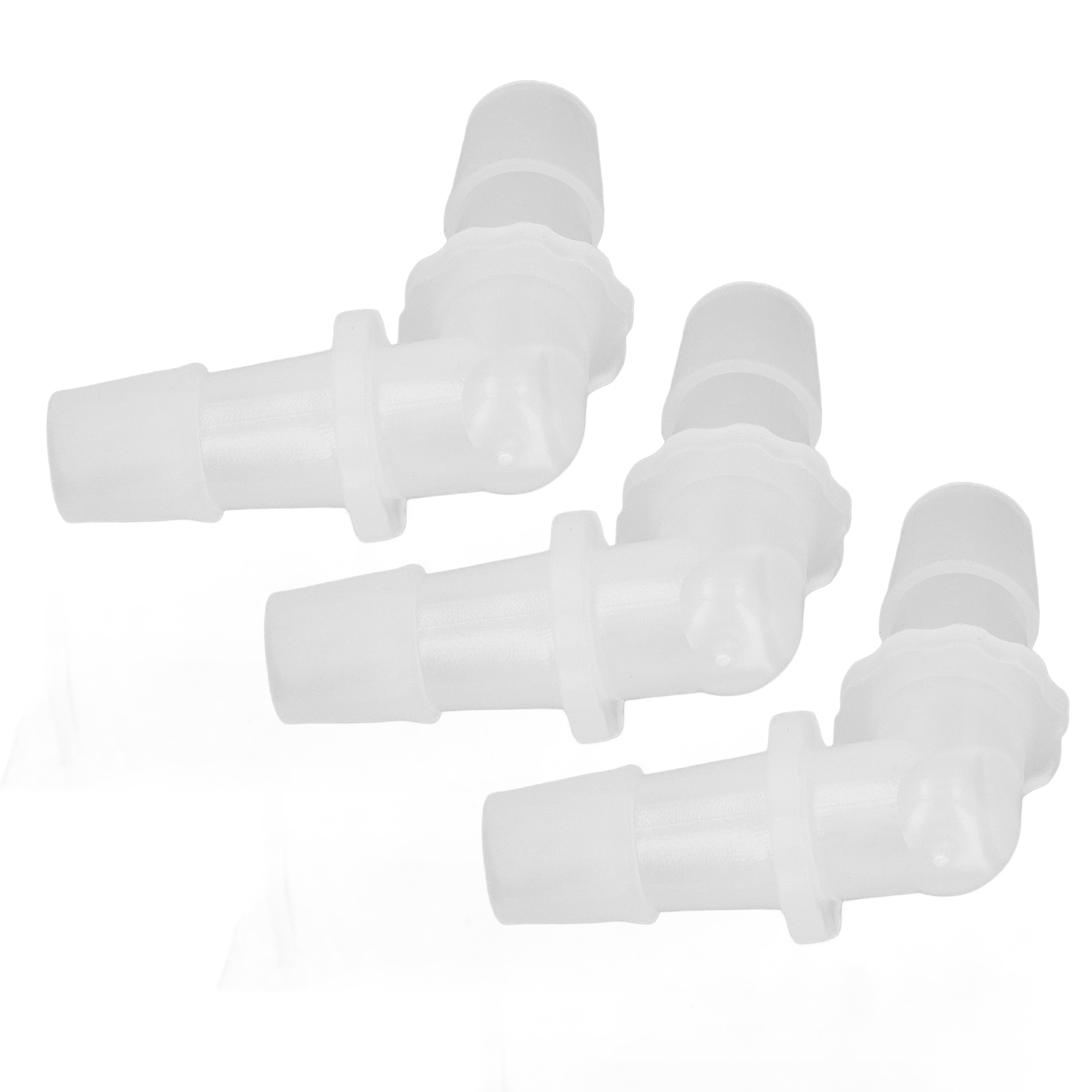 90°-winkelverschraubung Aus Kunststoff, 12 Stück, Gleicher Durchmesser 11,1 Mm, Schlauchanschlussadapter, Innengewindeanschluss, Rechtwinklig, Rohrverschraubung.
