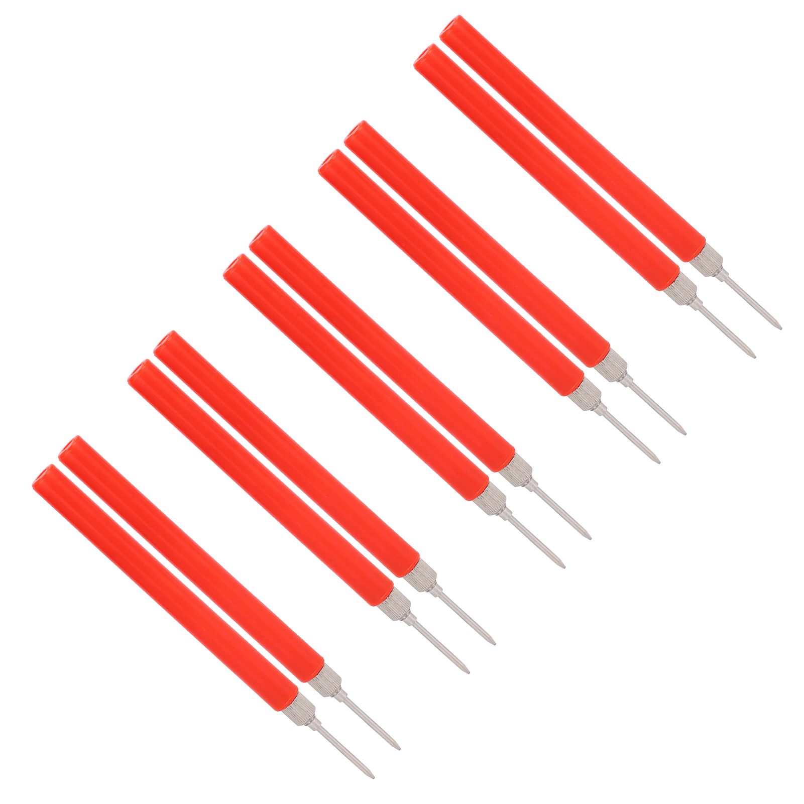 J.30015 Multifunktions-prüfspitze, Lötfreie Nadelspitze Für Spannungs- Und Stromkreisprüfung, 30 V Ac – 60 V Dc, 24 A, Rot