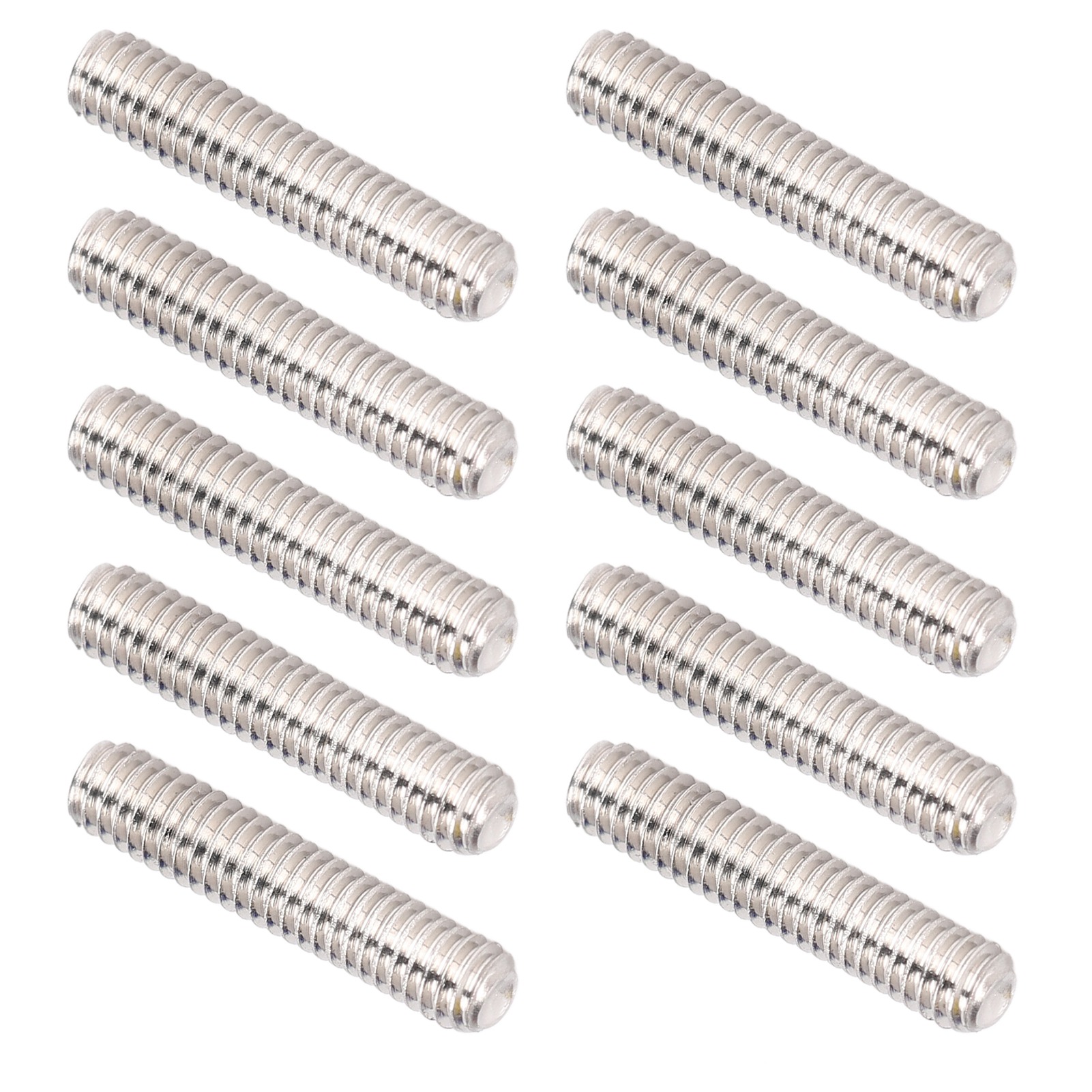 Packung Mit 50 Kopflosen Schrauben Aus Edelstahl A2-70, M2,5x12 Befestigungssortiment, Korrosionsbeständiges Schraubenset.