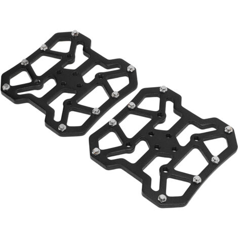 Spd-adapter Für Mountainbike-pedale, Schwarze Aluminiumplattform – Paar