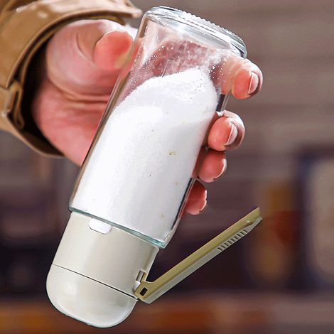 Vordosierter Gewürzbehälter, Salzstreuerflasche, Gewürzbox Mit Geschmacksverstärker, Küchengewürzbehälter, Salzstreuer, Neues Modell