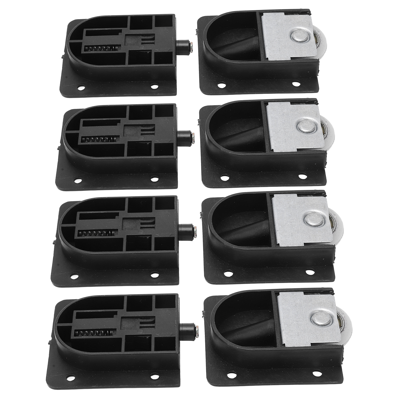 Set Mit 4 25-mm-gleitrollen Für Schranktüren, Möbelwagenrollen, Schrankbeschläge