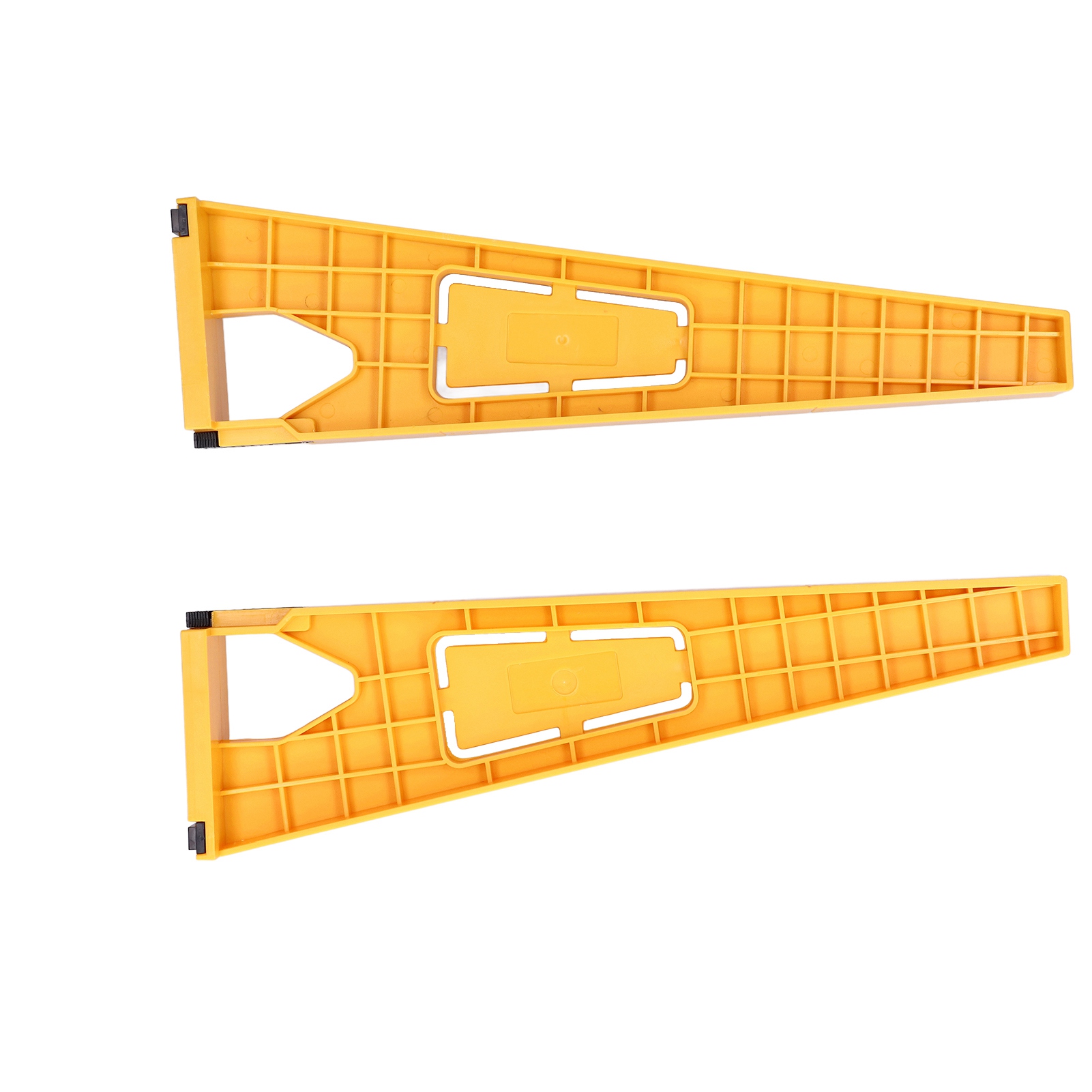 Set Mit 2 Bohrschablonen Für Schubladenschienen, Abs, Möbelmontagehilfe, Schrankmontage-set, Heimwerkerzubehör