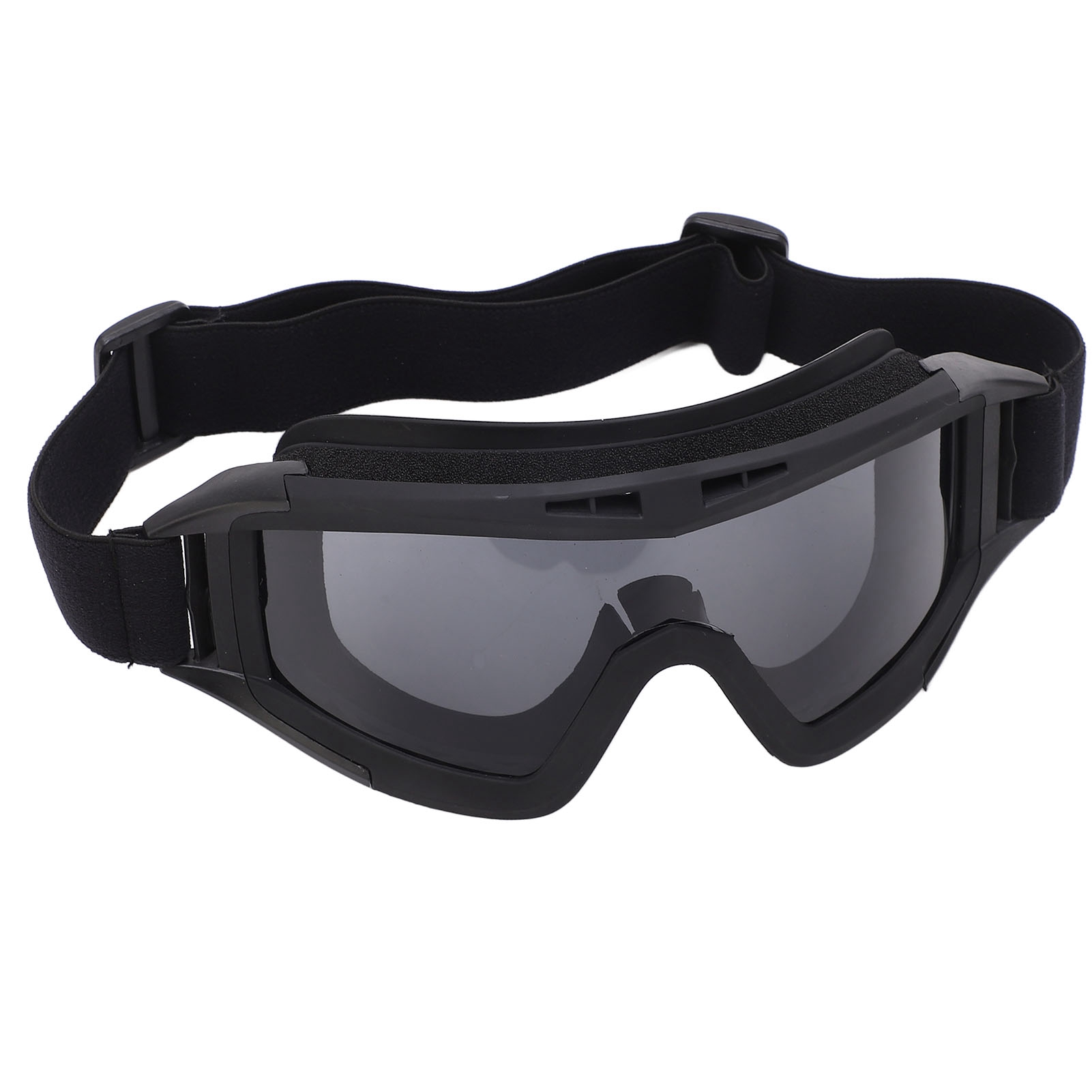 Strap Up Anti-uv- Und Anti-kratz-sportbrille Mit Austauschbaren Klaren Gelben Gläsern, Idealer Augenschutz Beim Radfahren Und Laufen.