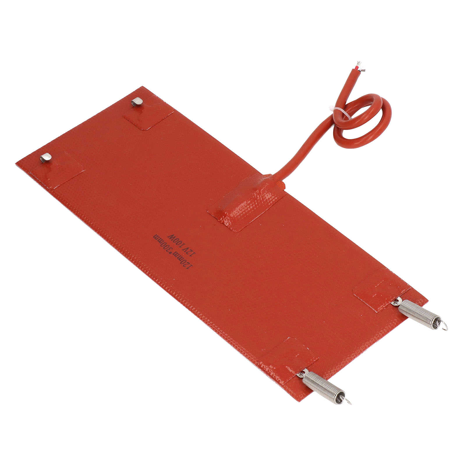 Wasserdichte Silikon-heizmatte 300x120mm 100w 12v Auto Flexible Wasserbeständige Heizung