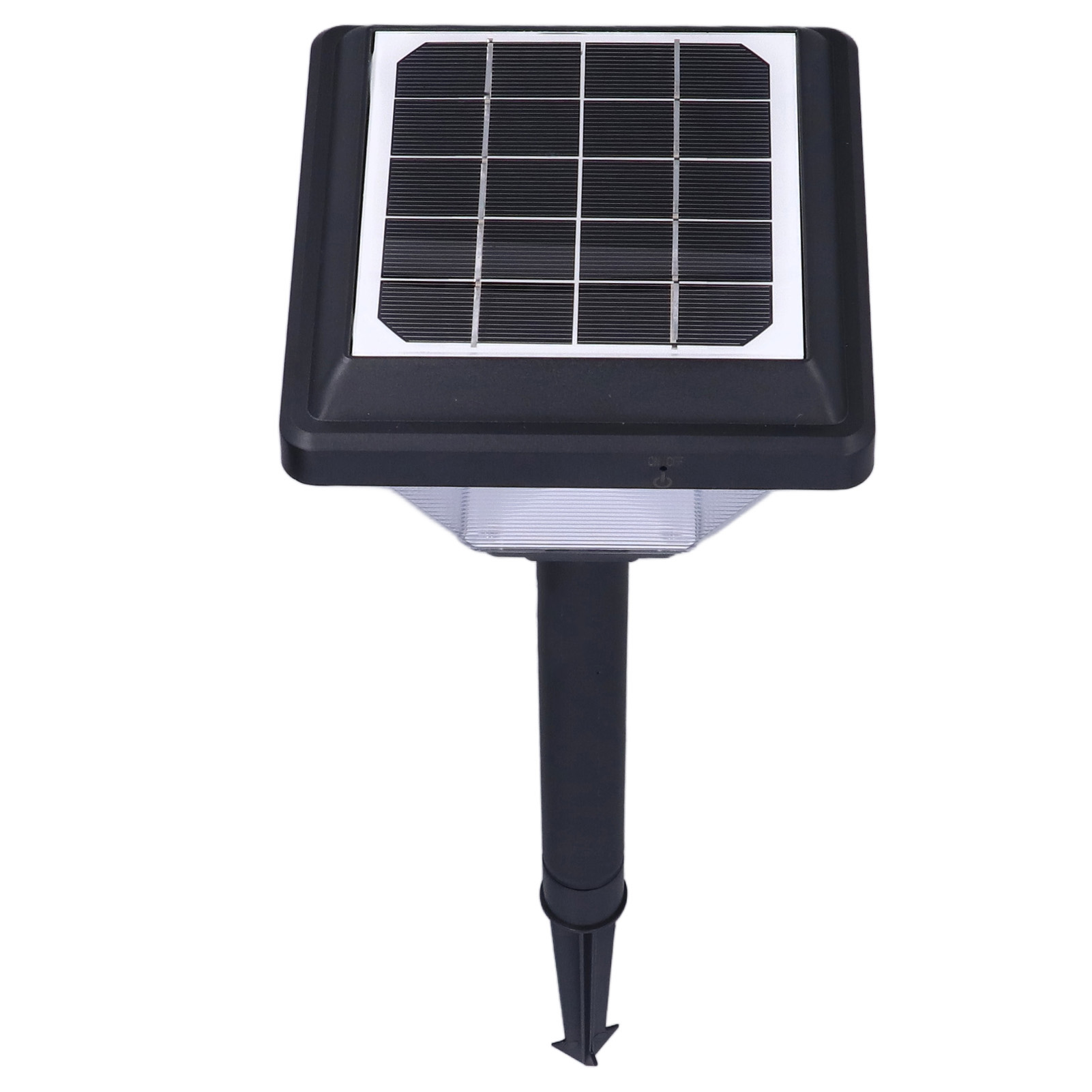 Lotampon 5v 2w Monokristalline Solar-pfostenleuchte, Wasserdichte Montage, Led-säulenleuchte Mit Integriertem Akku
