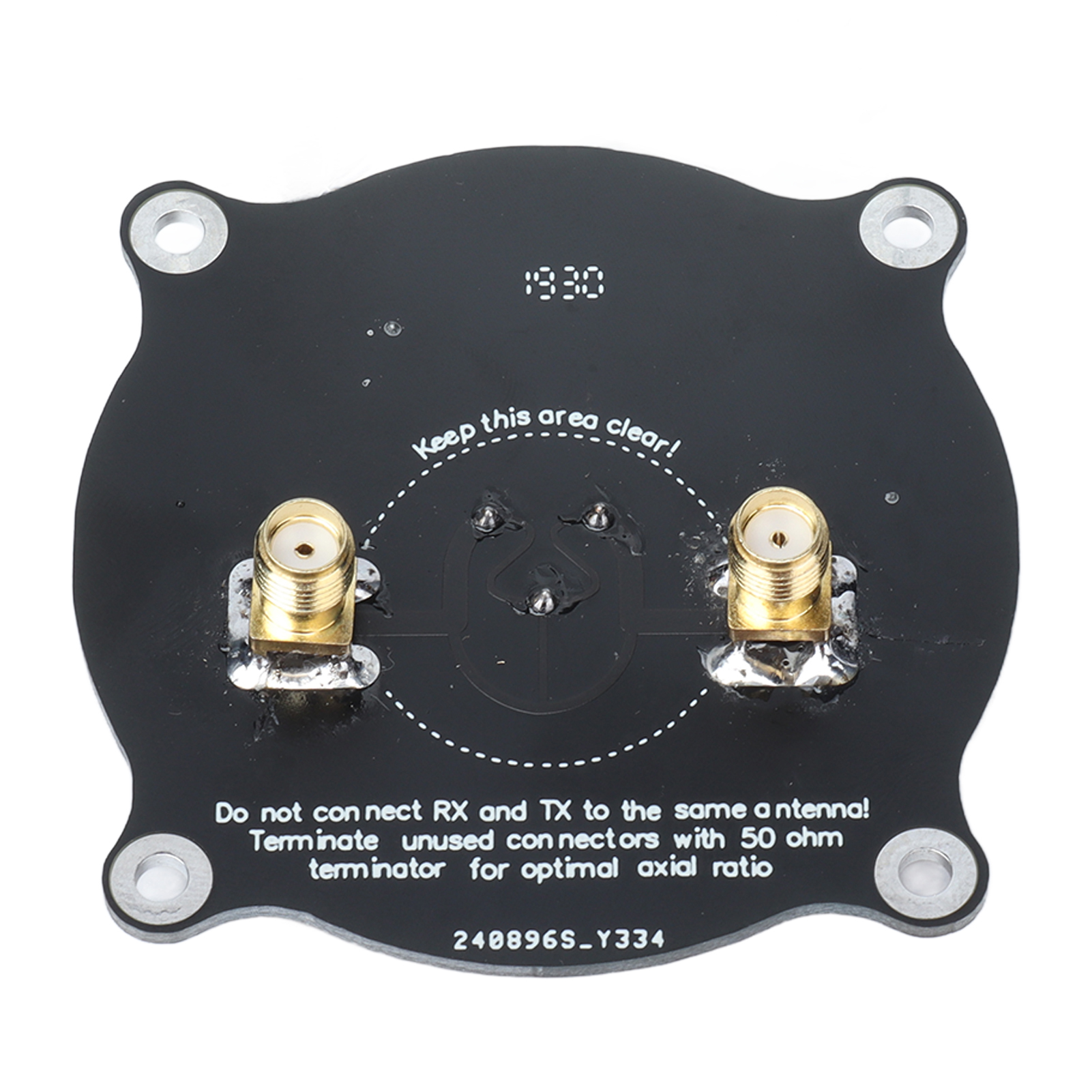 Dreifach Gespeiste, Zirkular Polarisierte 5,8-ghz-richtantenne Für Fpv-drohnen, Hoher Wirkungsgrad, Rp-sma-anschluss, Übertragung Über Große Entfernungen.