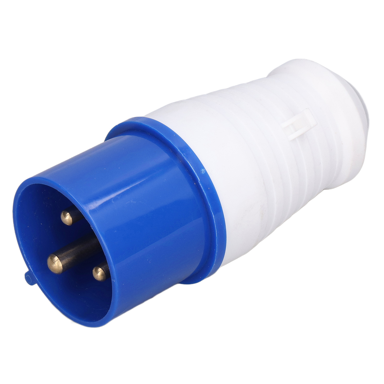 Ip44 Wasserdichter Industriestecker, 32 A Cee 220–250 V, Blau, 3-poliger Stecker Für Wohnmobile Und Baustellen