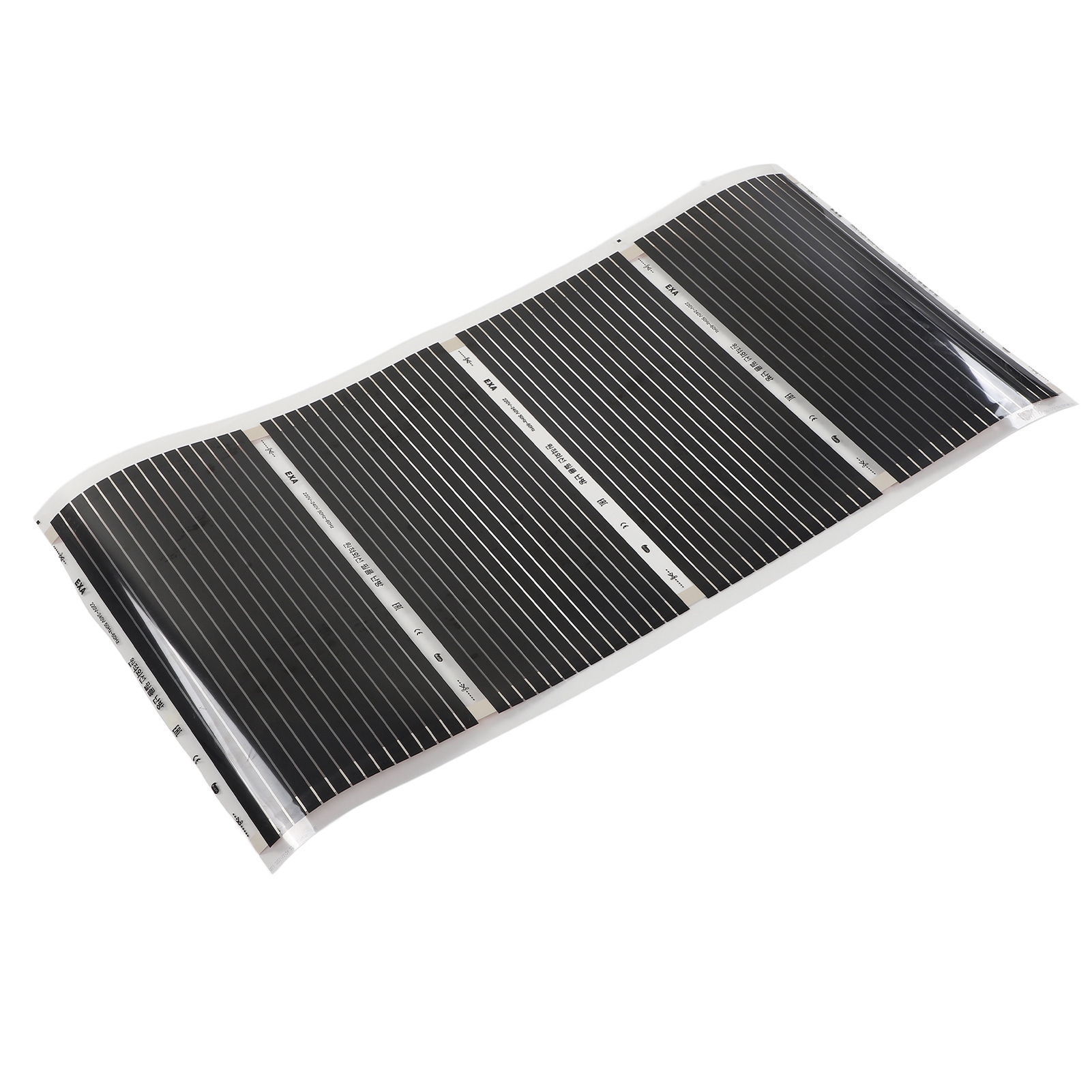 Elektrische Fußbodenheizmatte, Leise, Gleichmäßige Wärme, 220 V, 100 Cm Lang, 60 X 100 Cm