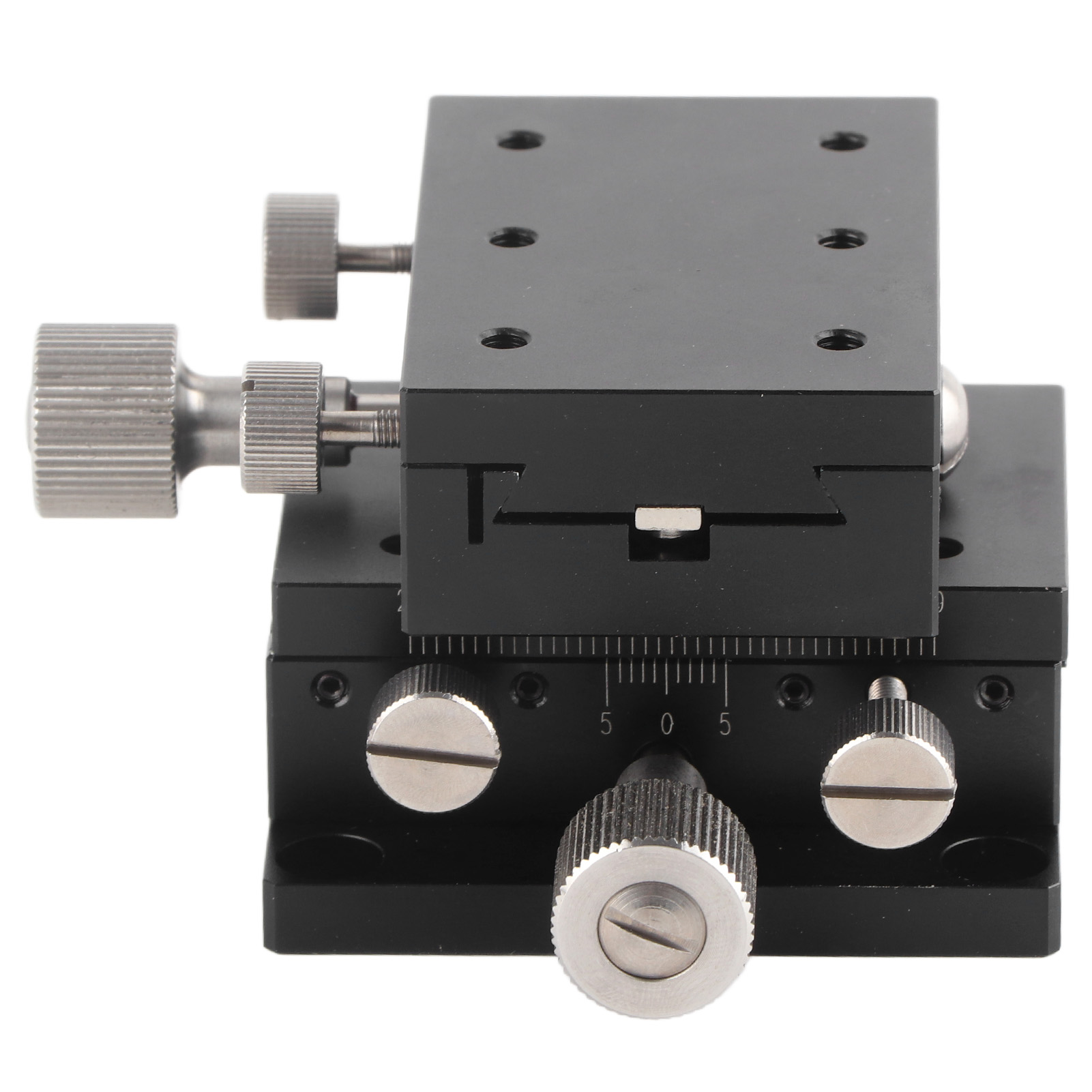 Xy-manueller Aluminium-verschiebetisch, Verschiebbare Präzisionsplattform Mit 60x40mm Skala, 24,5n Last, Bidirektionale Feineinstellung.