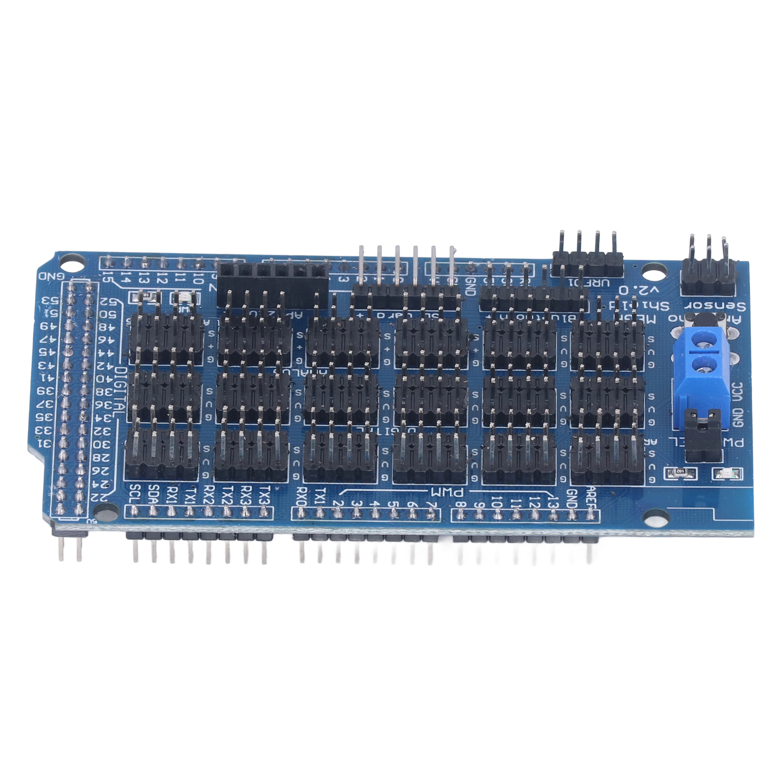 Sensor Shield Modul V1.0 – Elektronische Erweiterungsplatine, Bauteilzubehör Für Arduino, Verbindungsplatine, Prototyping-kit, 1 Stück