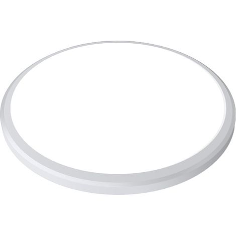 Runde Led-deckenleuchte, 36 W, Durchmesser 40 Cm, Weißes Gehäuse, Kaltweißes Licht, Ip54 Wasserdicht, Ideal Für Küche, Wohnzimmer, Schlafzimmer, Badezimmer, Balkon.