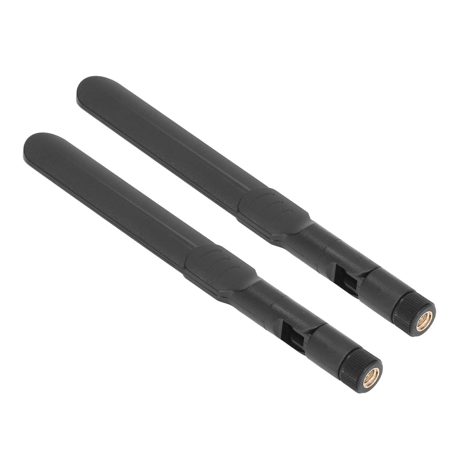 2er-pack Omnidirektionale Wlan-antenne, Dualband 2,4 Ghz/5,8 Ghz, Sma-stecker Für Router, Schwarzer, Faltbarer Stab