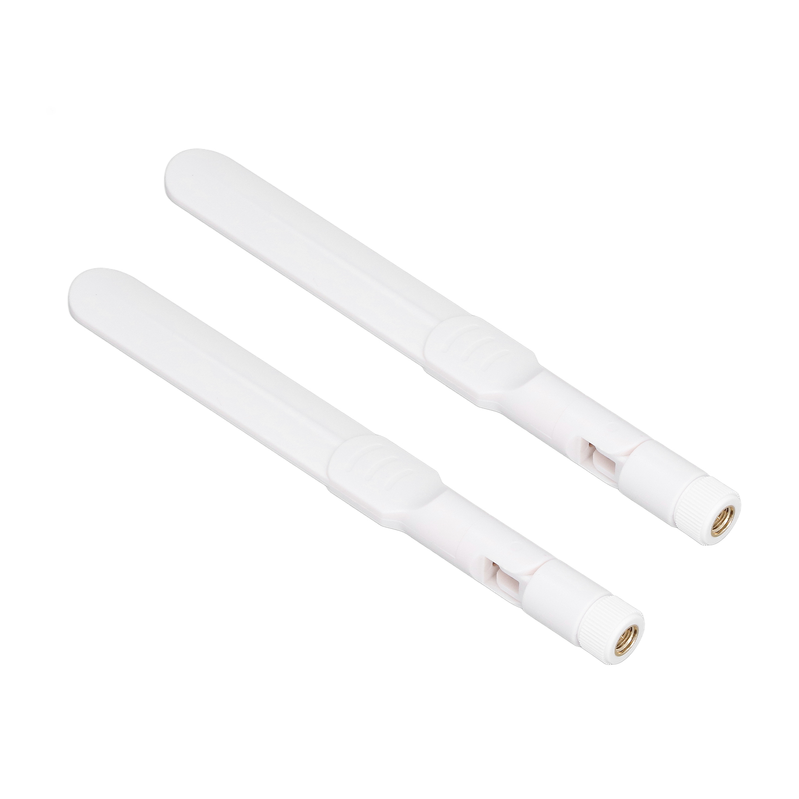 Rundstrahl-wlan-antenne 2,4 Ghz/5,8 Ghz, 2er-pack, Faltbar, Sma-stecker, Weiß