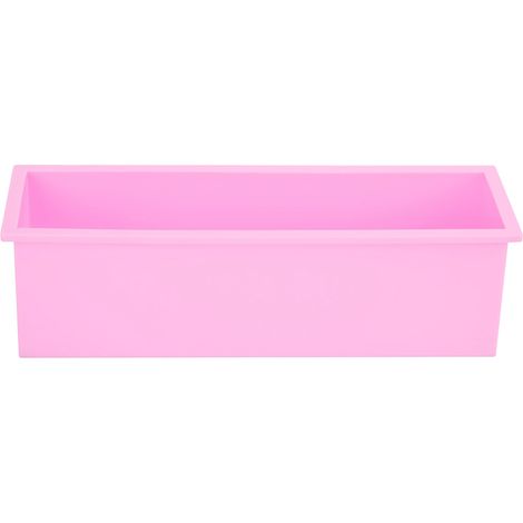 Rechteckige Silikon-seifenform (1200 Ml), Diy-box Für Geformte Seifenstücke, Handgefertigtes Seifenherstellungswerkzeug.