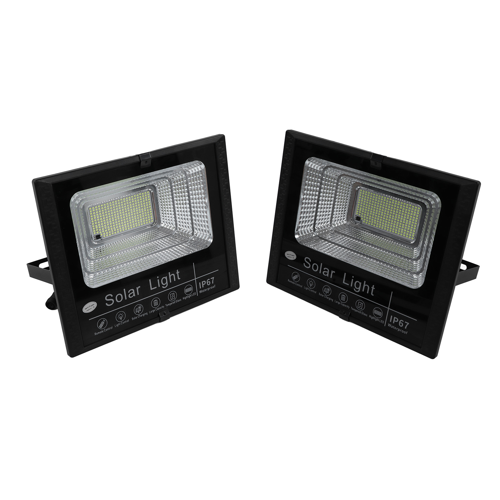 12-w-6-v-solar-außenleuchte Mit Fernbedienung, Ip67-wasserdichter Led-beleuchtung, Automatischem Timer Und Solarpanel Für Garten Und Terrasse